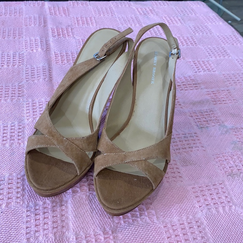 New sling back pump